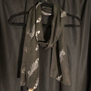 Peacock scarf